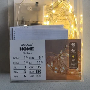 LED светлинна верига Pepco HOME 40 LED топла светлина