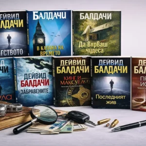 Комплект 8 книги Дейвид Балдачи на английски